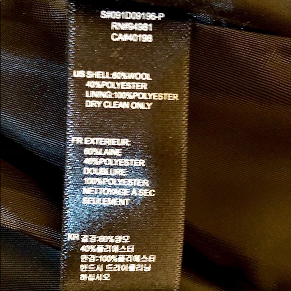 Ladies beautiful double breasted coat satin lined 2 pockets for phone new - Picture 9 of 16